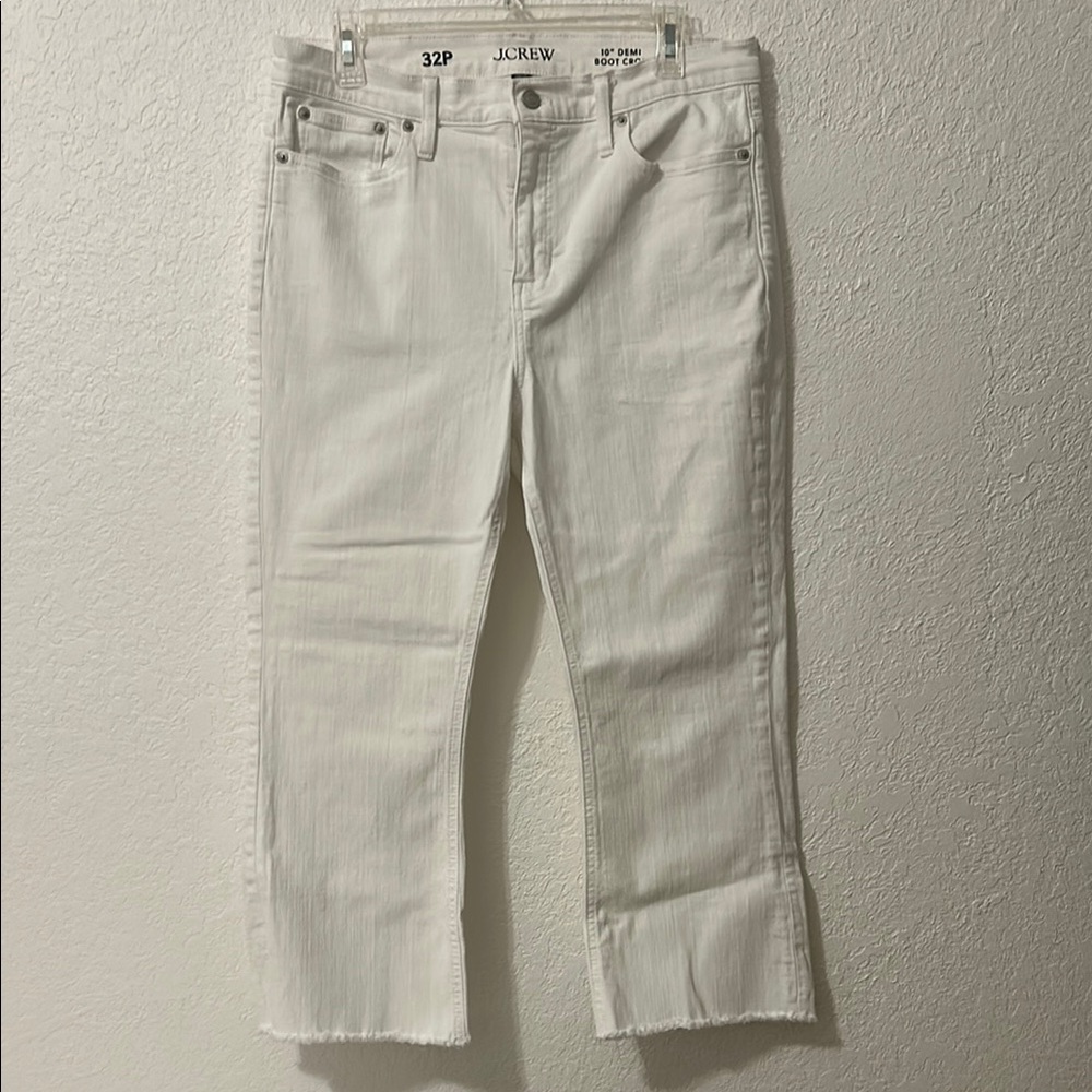 J. Crew Women's White Jeans